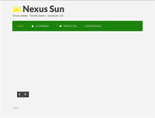 Tablet Screenshot of nexussun.com